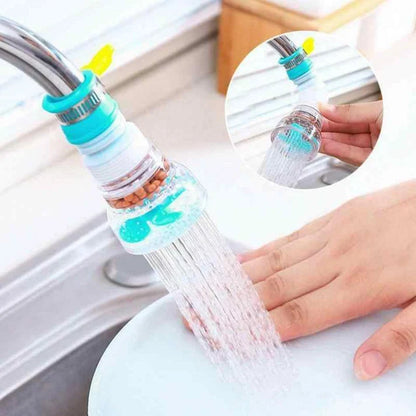 360° Rotating Faucet Extender Splash Filter For Kitchen Sink