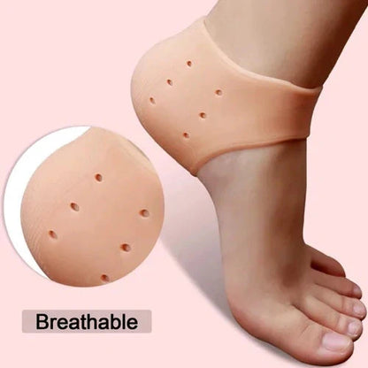 🦶 Silicone Heel Gel Socks – Soft &amp; Comfortable