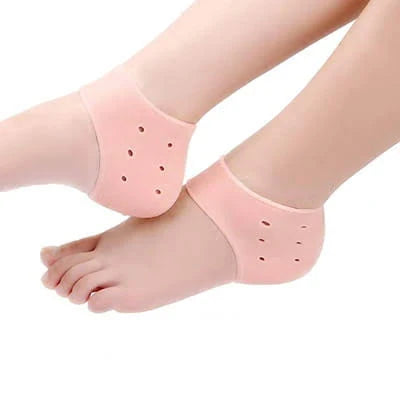 🦶 Silicone Heel Gel Socks – Soft &amp; Comfortable